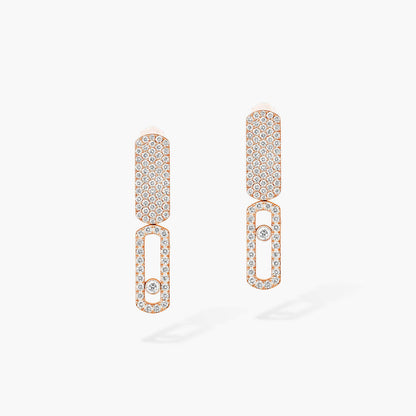 [Noble Aura jewelry]Imperial Move SM Diamond Earrings