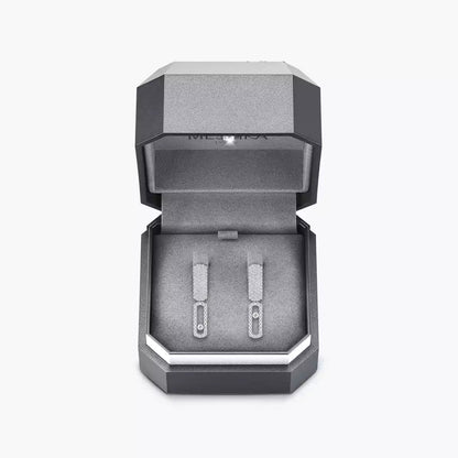 [Noble Aura jewelry]Imperial Move SM Diamond Earrings