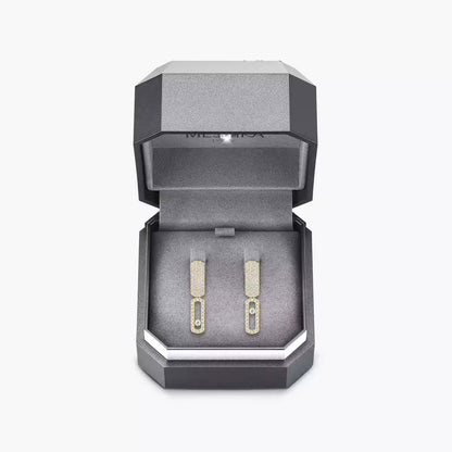 [Noble Aura jewelry]Imperial Move SM Diamond Earrings