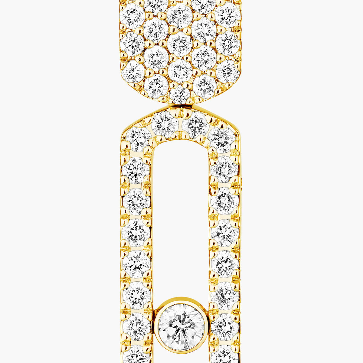 [Noble Aura jewelry]Imperial Move SM Diamond Earrings