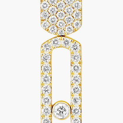 [Noble Aura jewelry]Imperial Move SM Diamond Earrings