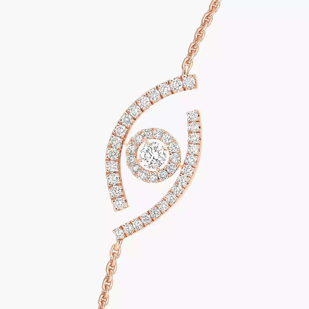 [Noble Aura jewelry]Lucky Eye Pave-Set Diamond Bracelet