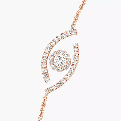 [Noble Aura jewelry]Lucky Eye Pave-Set Diamond Bracelet