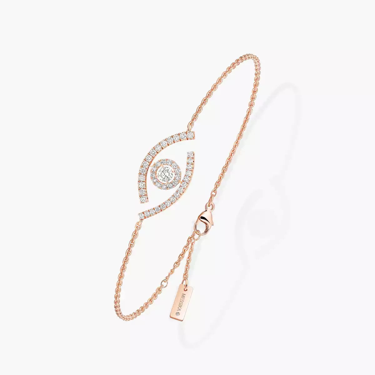 [Noble Aura jewelry]Lucky Eye Pave-Set Diamond Bracelet