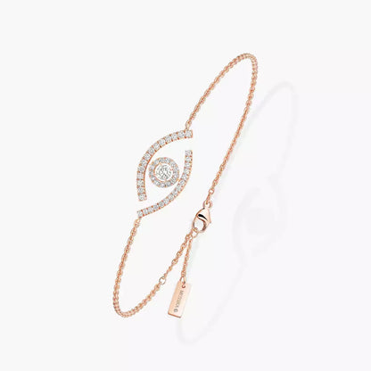 [Noble Aura jewelry]Lucky Eye Pave-Set Diamond Bracelet
