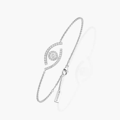 [Noble Aura jewelry]Lucky Eye Pave-Set Diamond Bracelet