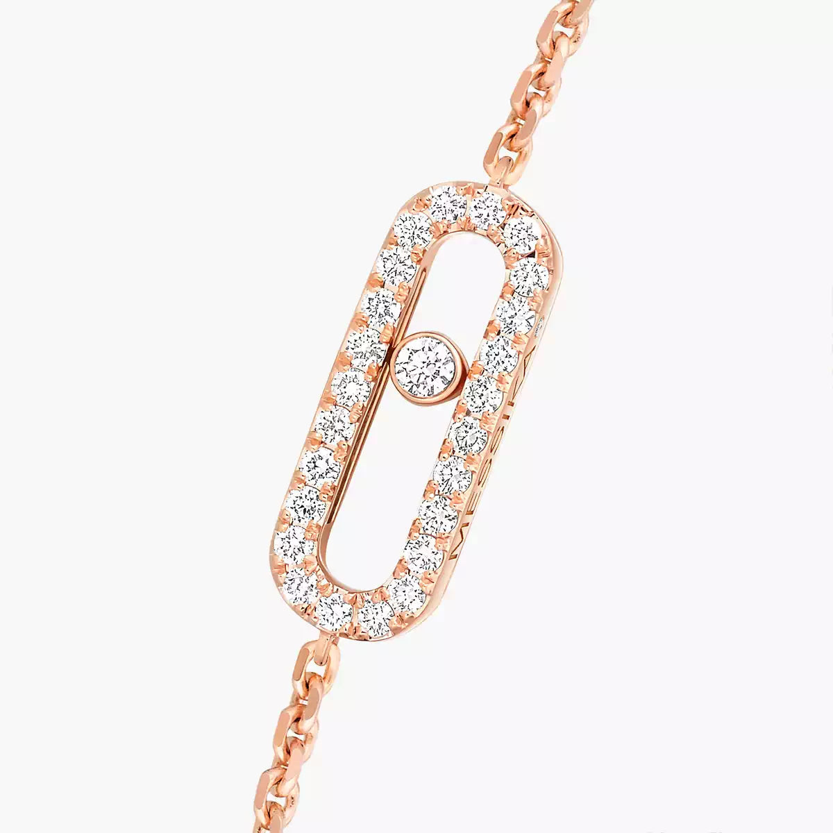[Noble Aura jewelry]Move Uno Diamond Bracelet