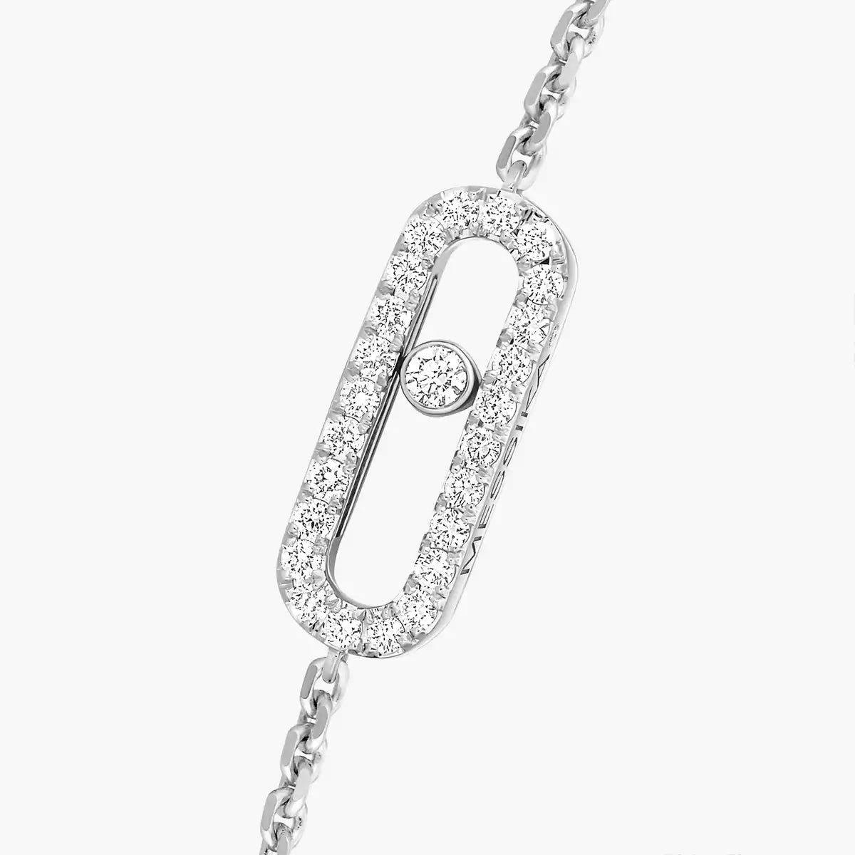 [Noble Aura jewelry]Move Uno Diamond Bracelet