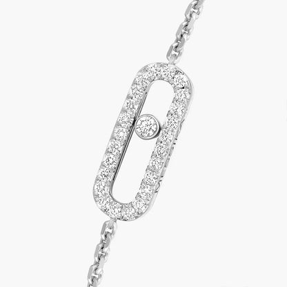 [Noble Aura jewelry]Move Uno Diamond Bracelet