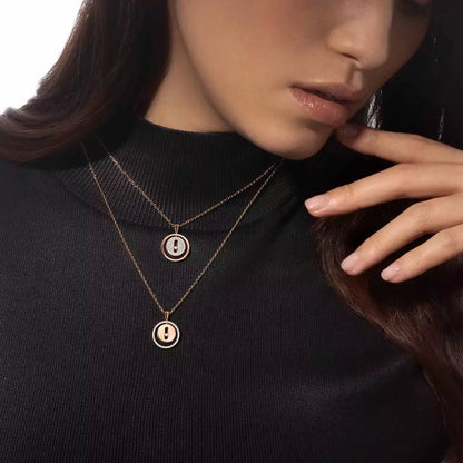 [Noble Aura jewelry] Lucky Move Diamond Necklace