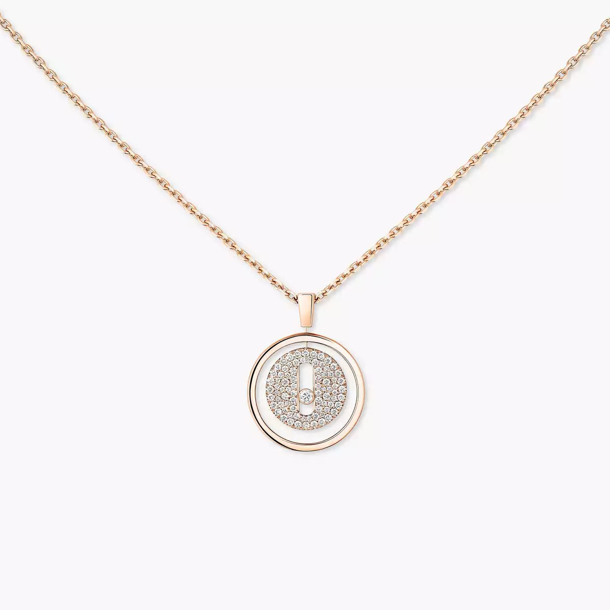 [Noble Aura jewelry] Lucky Move Diamond Necklace
