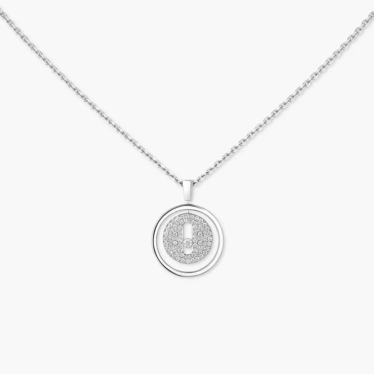 [Noble Aura jewelry] Lucky Move Diamond Necklace