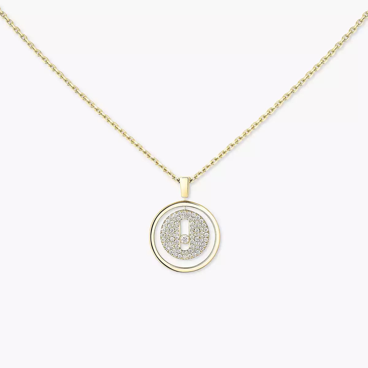 [Noble Aura jewelry] Lucky Move Diamond Necklace