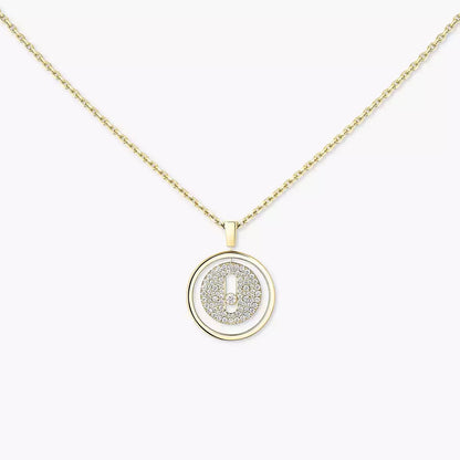 [Noble Aura jewelry] Lucky Move Diamond Necklace