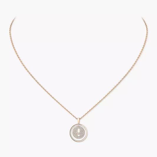[Noble Aura jewelry] Lucky Move Diamond Necklace