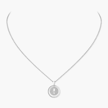 [Noble Aura jewelry] Lucky Move Diamond Necklace