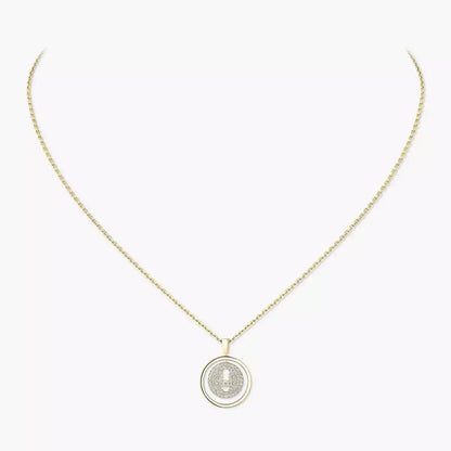 [Noble Aura jewelry] Lucky Move Diamond Necklace