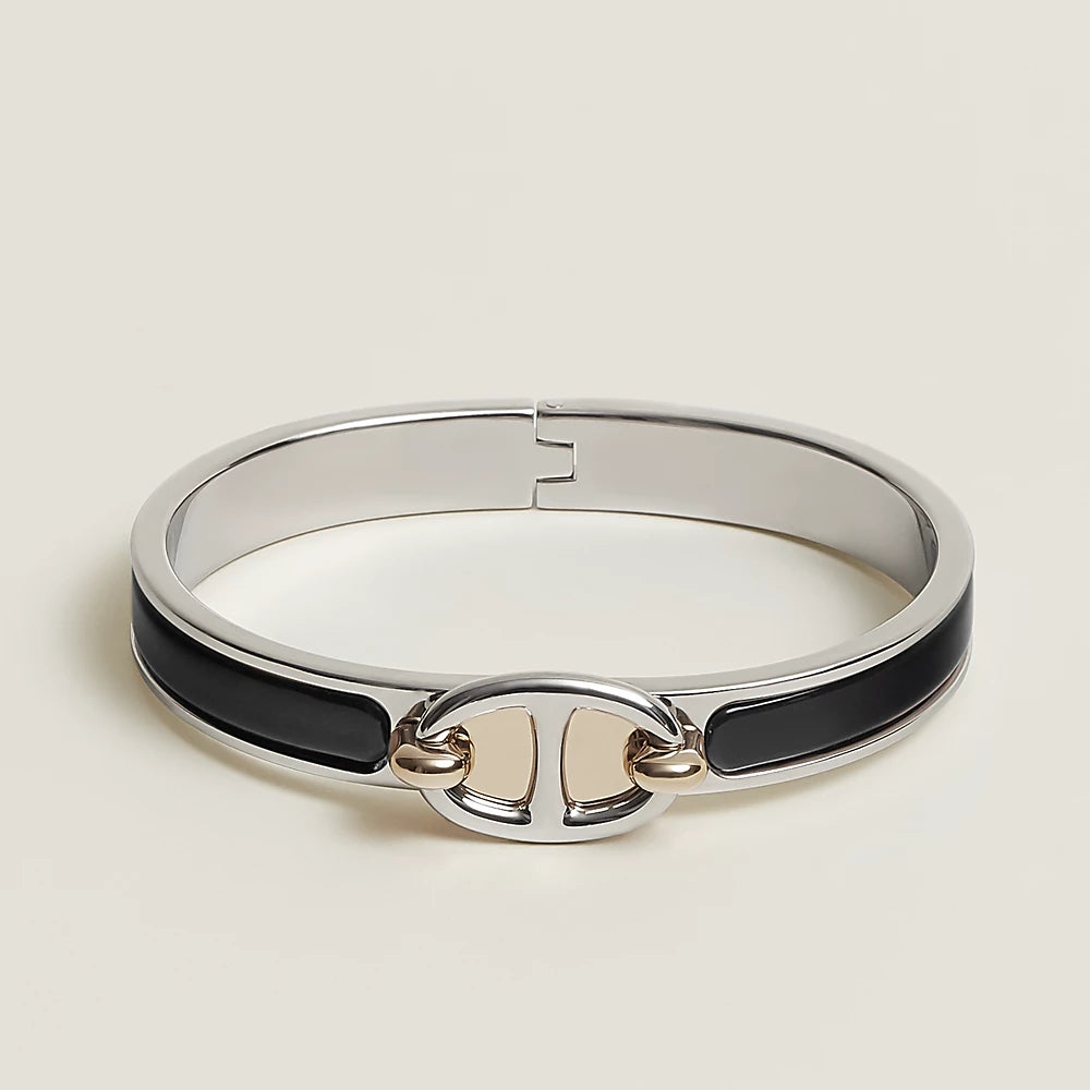 [Noble Aura jewelry]CLIC CHAINE SILVER BRACELET