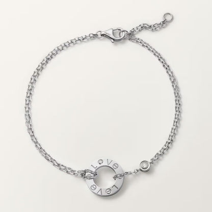 [Noble Aura jewelry]LOVE BRACELET 2 DIAMOND