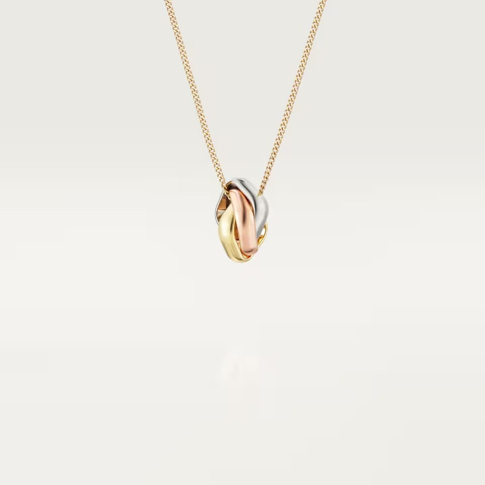 [Noble Aura jewelry]TRINITY CUSHION NECKLACE COLLECTION