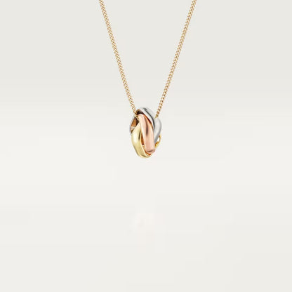 [Noble Aura jewelry]TRINITY CUSHION NECKLACE COLLECTION
