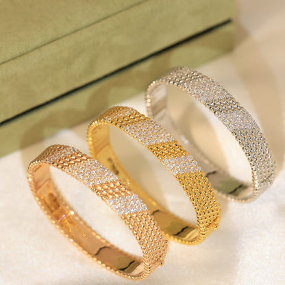 [Noble Aura jewelry] FIVE-ROW DIAMOND BRACELET