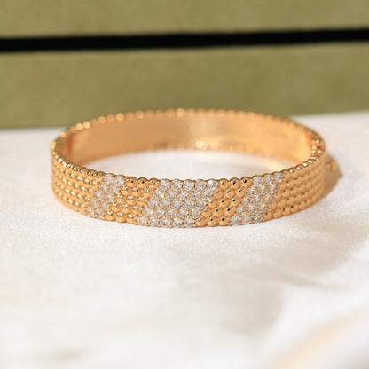 [Noble Aura jewelry] FIVE-ROW DIAMOND BRACELET