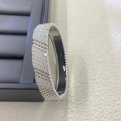 [Noble Aura jewelry] FIVE-ROW DIAMOND BRACELET
