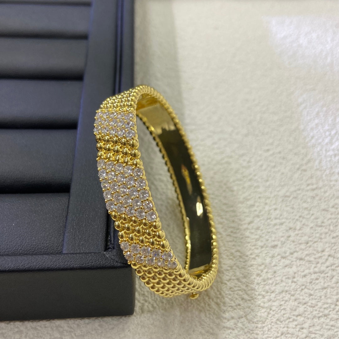 [Noble Aura jewelry] FIVE-ROW DIAMOND BRACELET