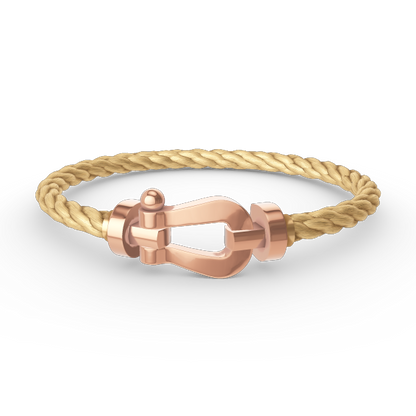 [Noble Aura jewelry]FORCE LARGE HORSESHOE NO DIAMOND BRACELET ROSE GOLD