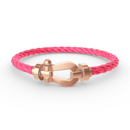[Noble Aura jewelry]FORCE LARGE HORSESHOE NO DIAMOND BRACELET ROSE GOLD