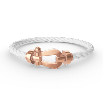 [Noble Aura jewelry]FORCE LARGE HORSESHOE NO DIAMOND BRACELET ROSE GOLD