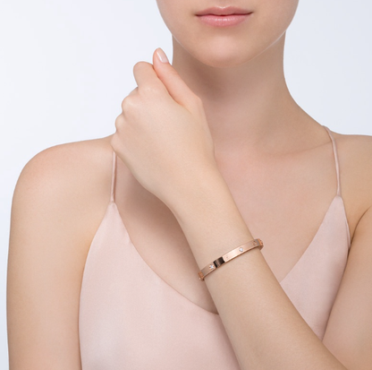 [Noble Aura jewelry]LOVE BRACELET 6.1MM 4 DIAMONDS