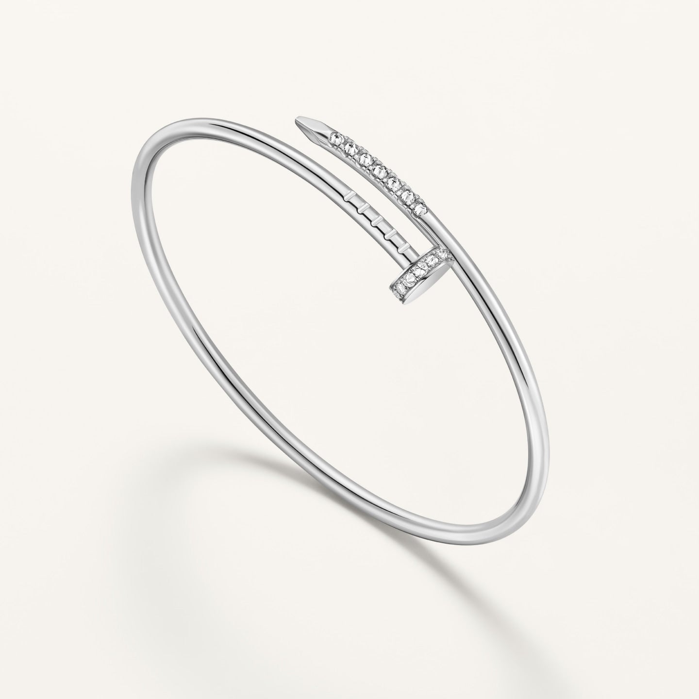 [Noble Aura jewelry]JUSTE BRACELET 2.5MM DIAMONDS NEW