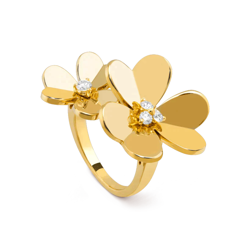 [Noble Aura jewelry]CLOVER COMOS GOLD DIAMOND RING