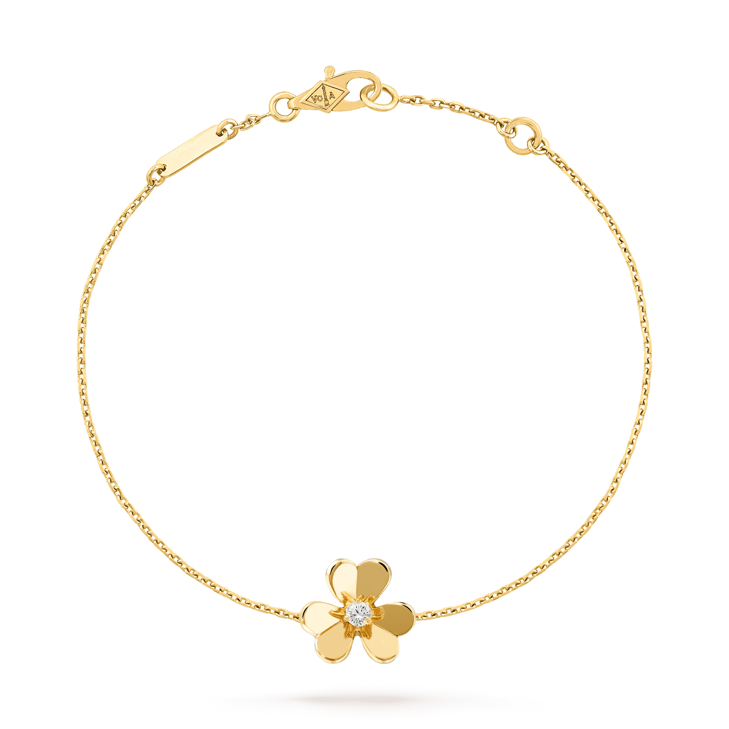 [Noble Aura jewelry]FRIVOLE GOLD FLOWER BRACELET
