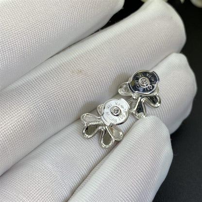 [Noble Aura jewelry]FRIVOLE MINI SILVER FLOWER EARRINGS