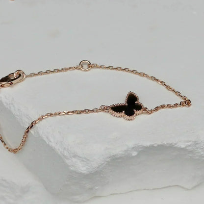 [Noble Aura jewelry]BUTTERFLY ONYX  BUTTERFLY BRACELET