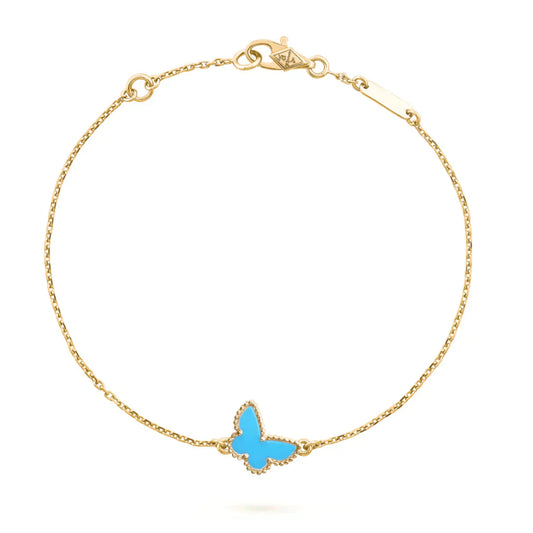 [Noble Aura jewelry]BUTTERFLY TURQUOISE BUTTERFLY BRACELET