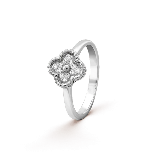 [Noble Aura jewelry]CLOVER DIAMOND RING