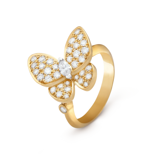 [Noble Aura jewelry]BUTTERFLY DIAMOND RING