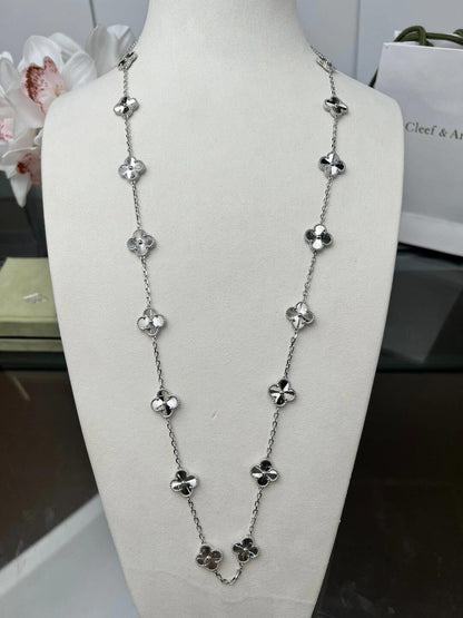 [Noble Aura jewelry]CLOVER 20 MOTIFS  LASER SILVER