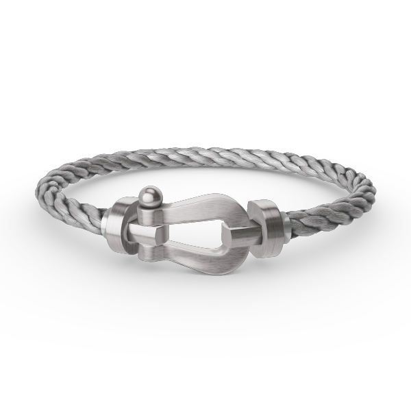 [Noble Aura jewelry]FORCE LARGE HORSESHOE NO DIAMOND BRACELET SILVER