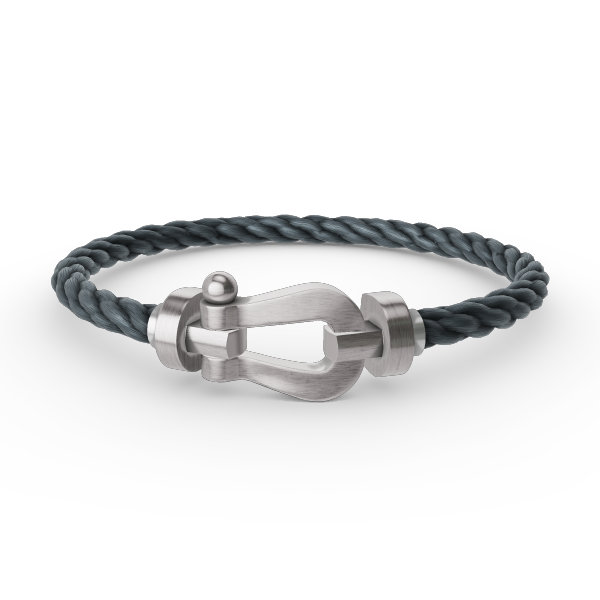 [Noble Aura jewelry]FORCE LARGE HORSESHOE NO DIAMOND BRACELET SILVER