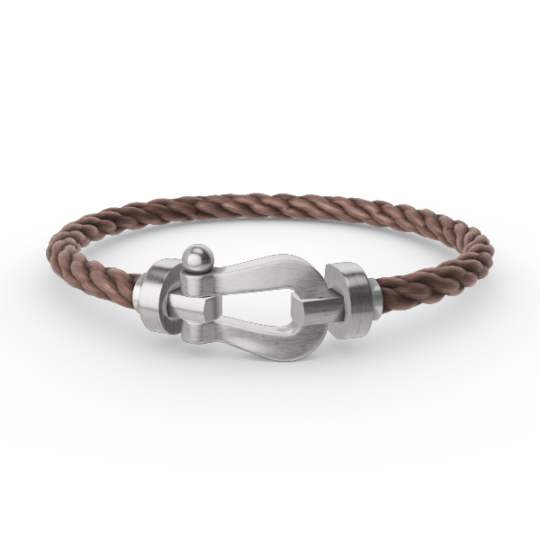 [Noble Aura jewelry]FORCE LARGE HORSESHOE NO DIAMOND BRACELET SILVER