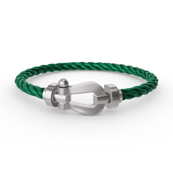 [Noble Aura jewelry]FORCE LARGE HORSESHOE NO DIAMOND BRACELET SILVER